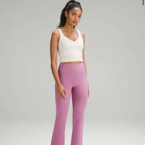 Lululemon Flared leggings: Groove High-Rise Split-Hem Flared Pant (NEW!)